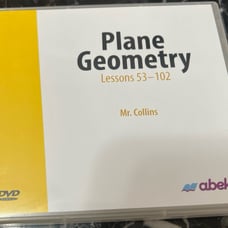 Abeka Plane Geometry Lessons 53-102 DVD Set Mr. Collins