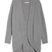 UGG Brand Womens Gray Fremont Cardigan Sweater Gray Grey Fluffy Knit Size S NEW