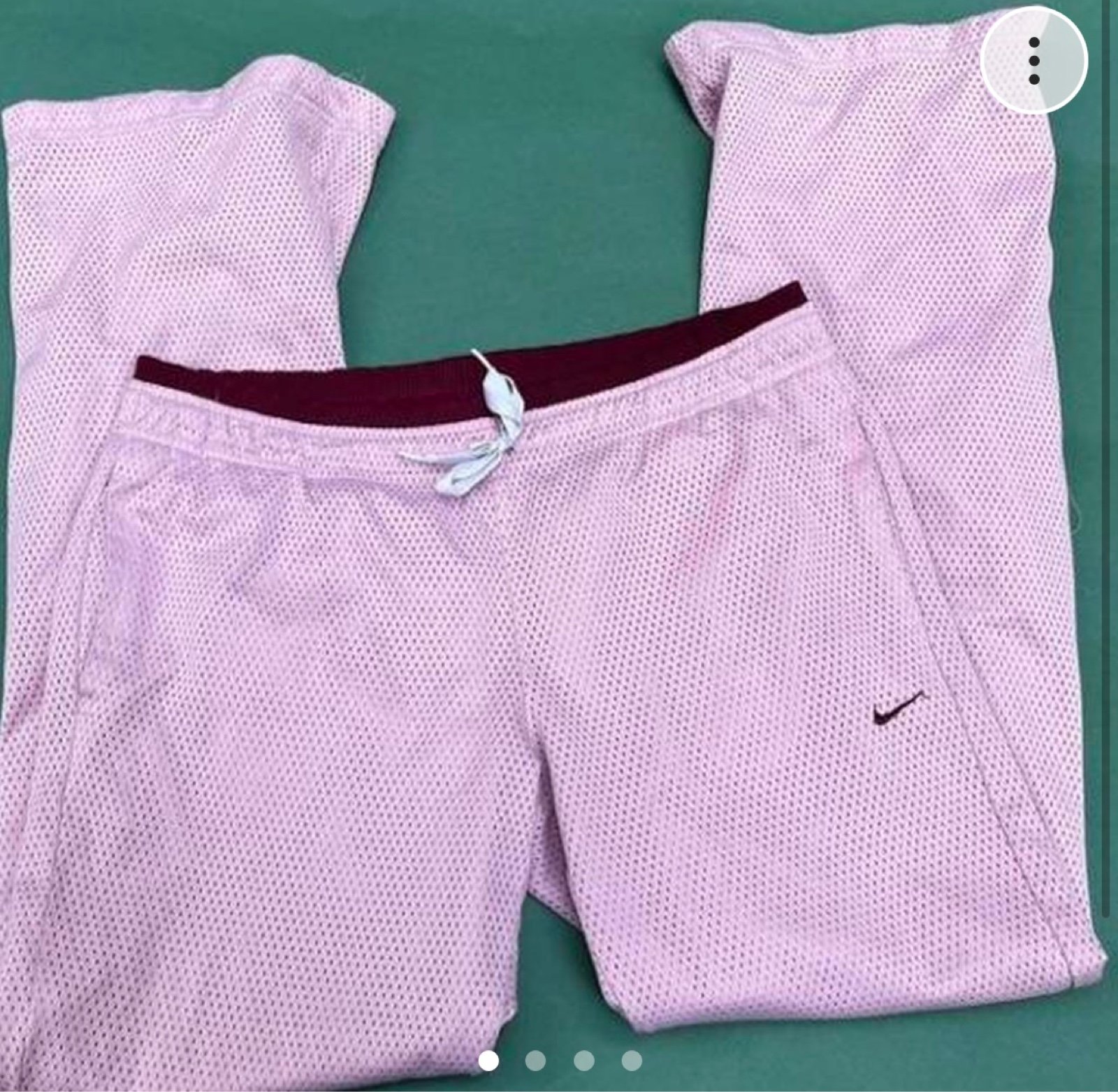 Vintage pink Nike flares