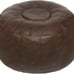 Handmade Moroccan Round Pouf Foot Stool Ottoman Seat Leather Bean Bag NEW
