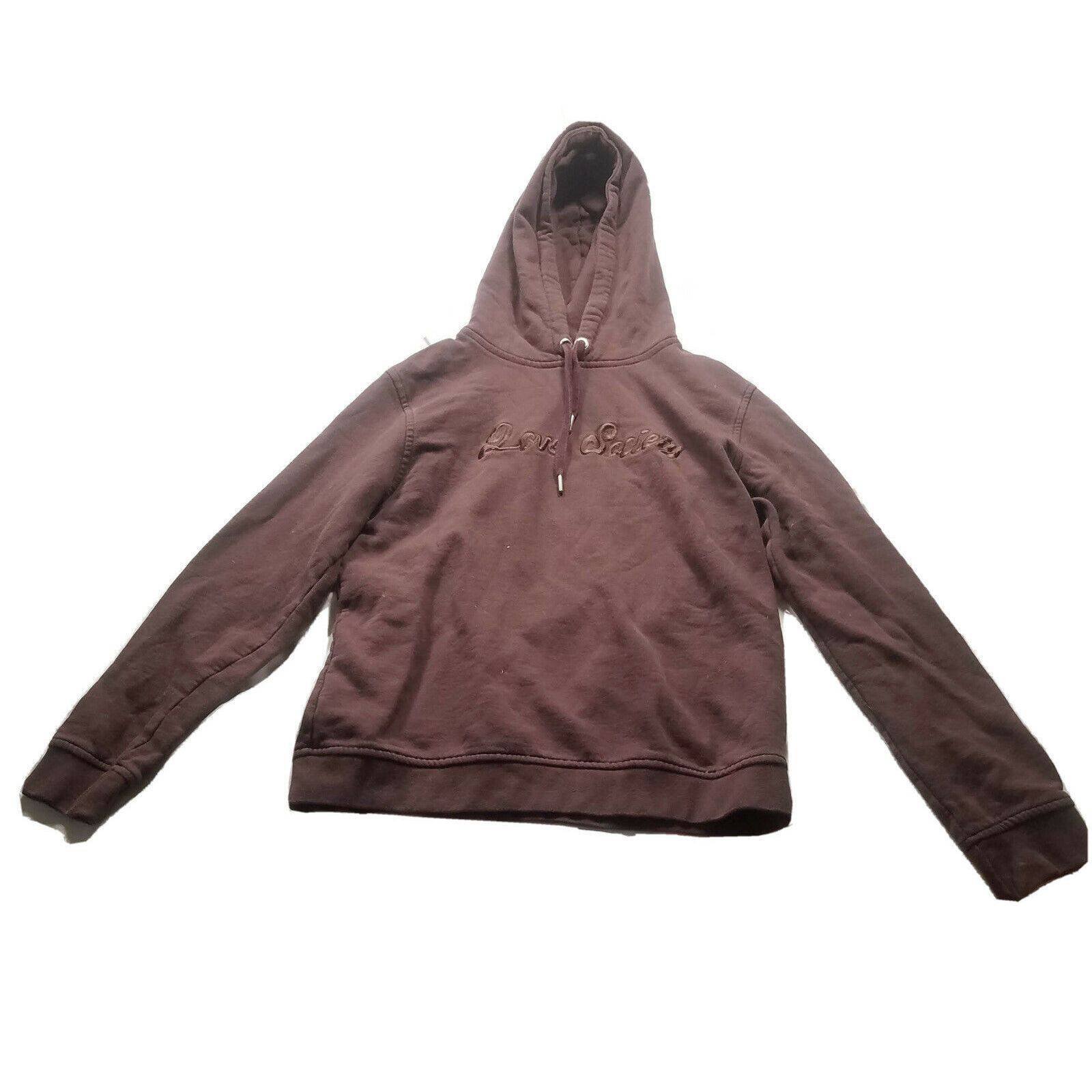 Ganni Love Society Embroidered Hoodie