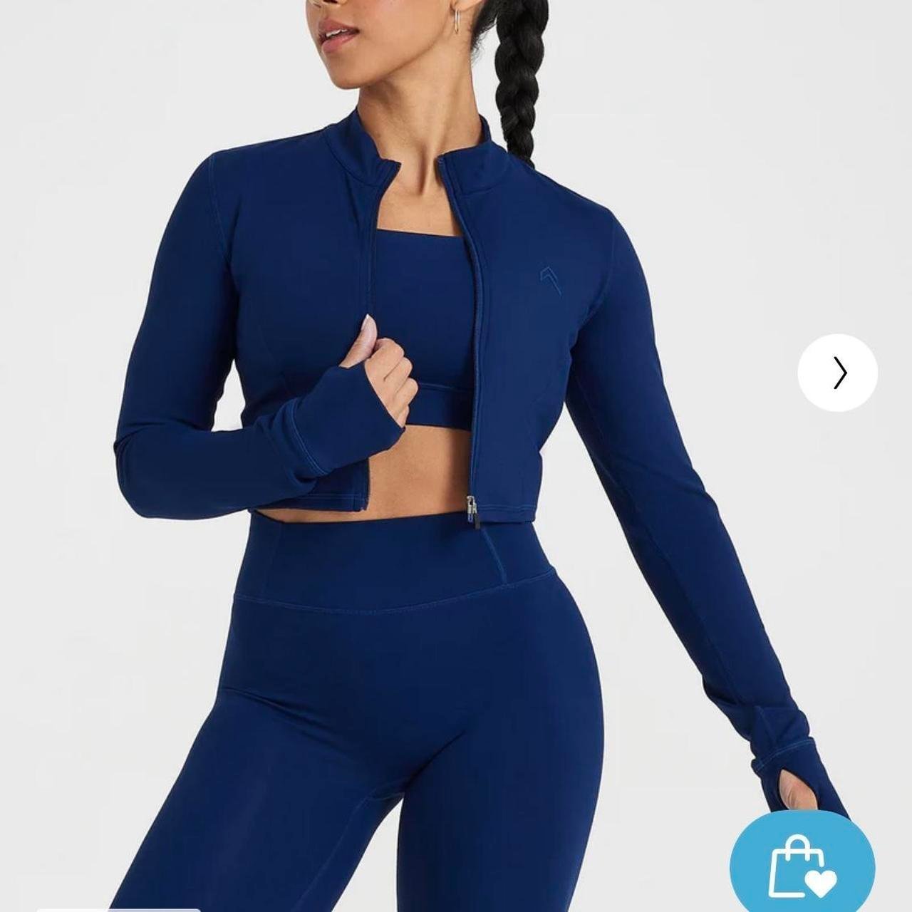 NWT Oner Active TIMELESS CROP JACKET Midnight S
