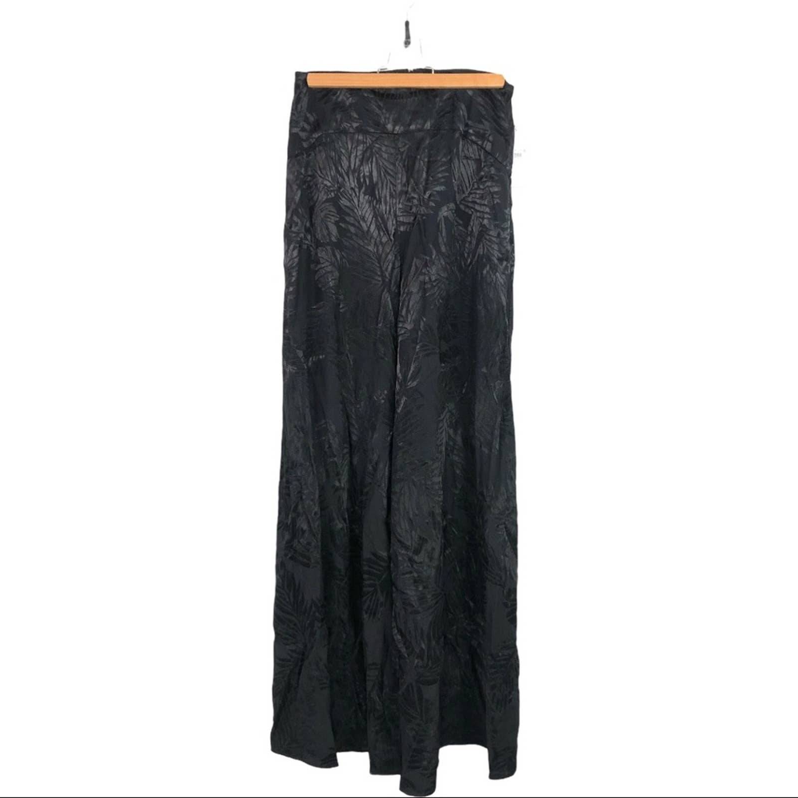 GUESS - Jet Black Desta Palazzo Pant - 4