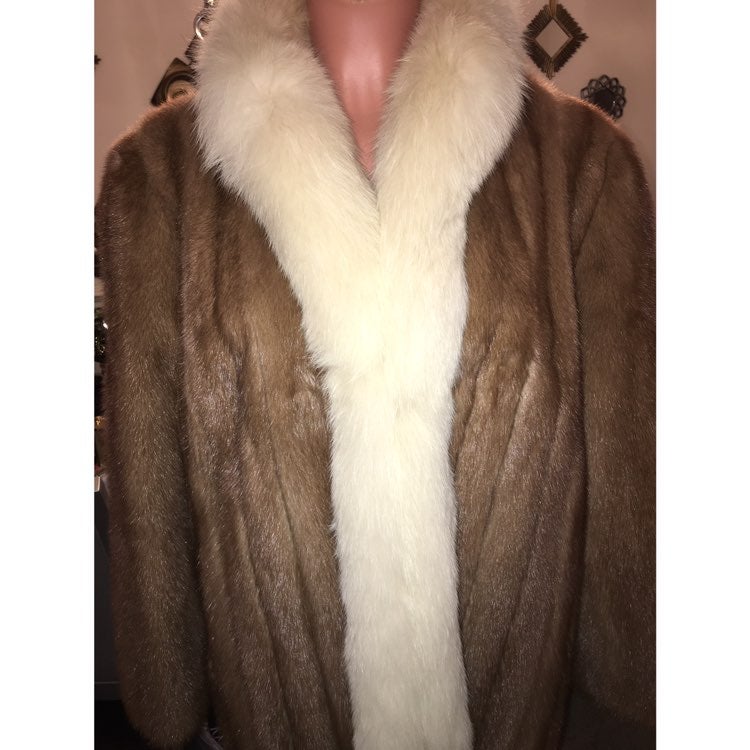 Vintage Natural Mink Coat by Donenfeld’s