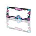 New Universal 2PCS Anime Hatsune Miku ABS Plastic Black License Plate Frame