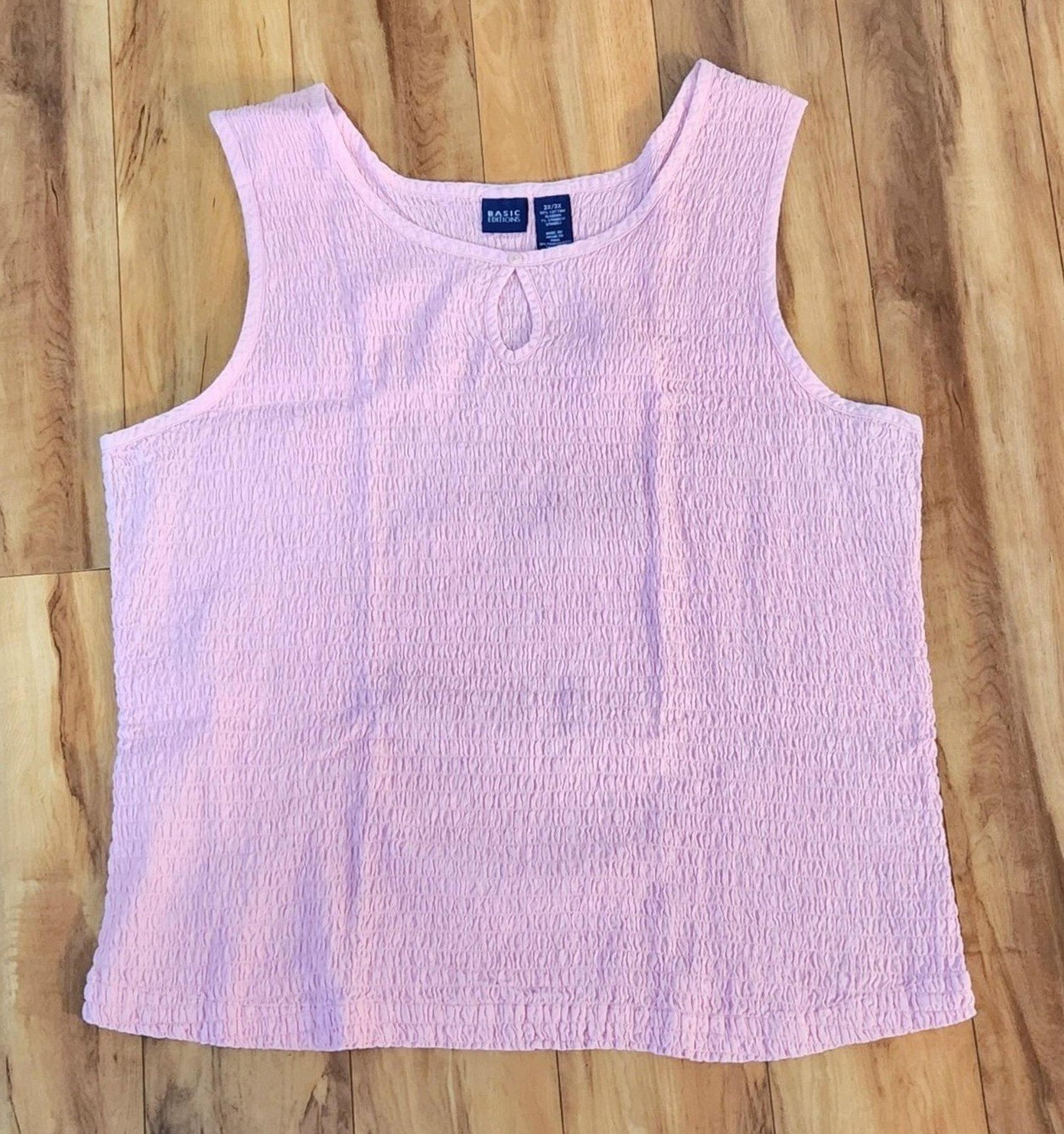 Basic Editions Tank Top Women's 3x