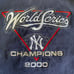 Vintage 2000 World Series Champions NY Yankees Sweatshirt Embroidered Lee Sz XXL