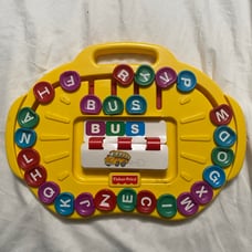 Vintage fisher price learning toy