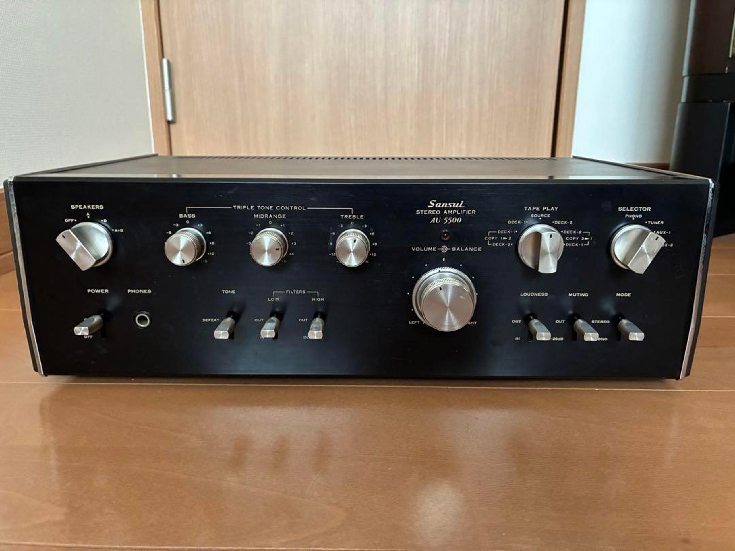 SANSUI AU-5500 Integrated Amplifier