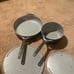 Caraway Saute Pan, Navy and sauce pan