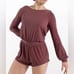 WEISSMAN Balera Dance Costume blue Blouson Sleeve Romper MJ11565 -Adult XLA