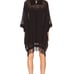Isabel Marant Etoile Enery Cutout Fringe-Trimmed Dress red / burgandy medium