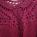 Isabel Marant Etoile Enery Cutout Fringe-Trimmed Dress red / burgandy medium