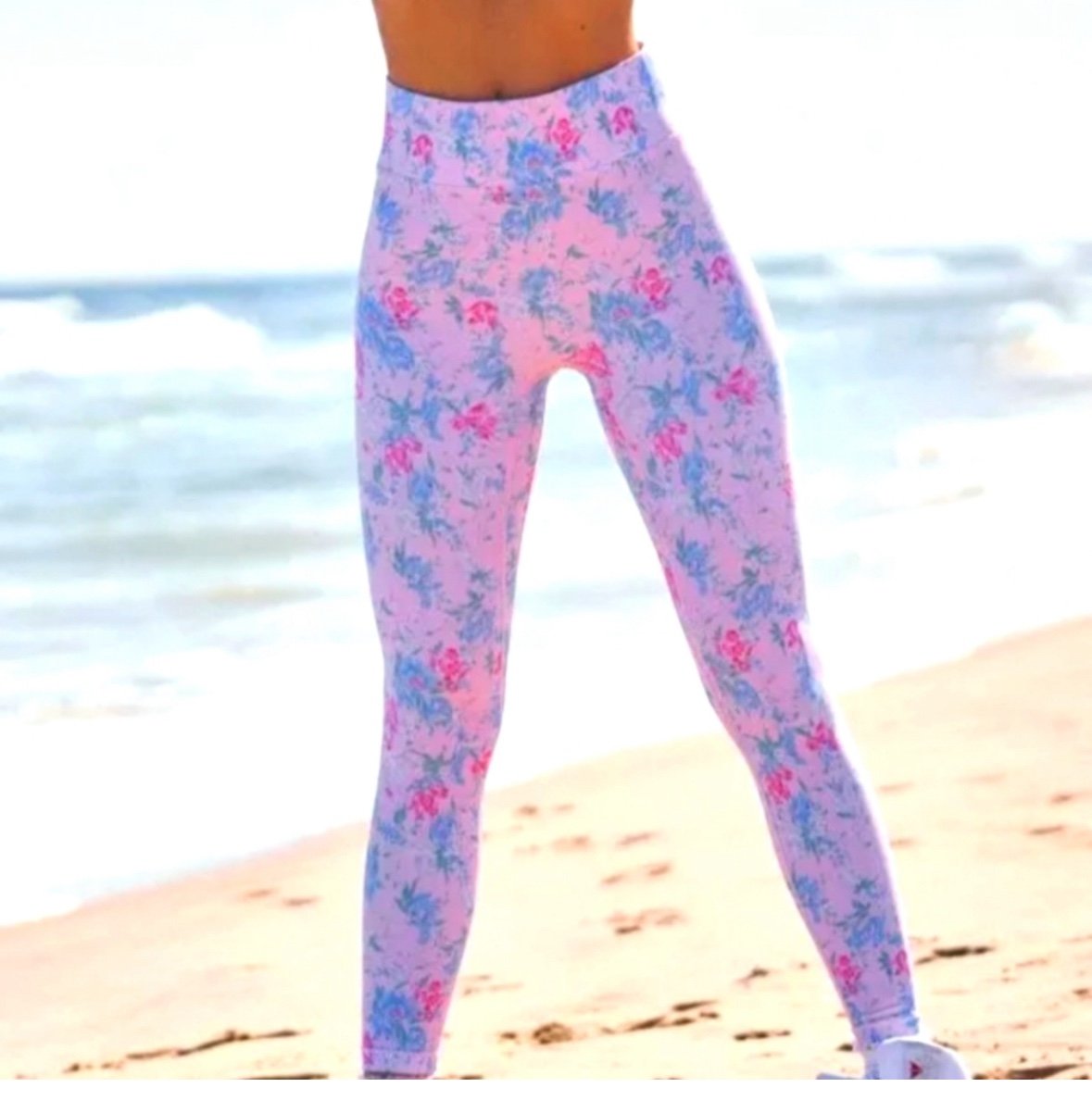LoveShackFancy x Bandier Leggings