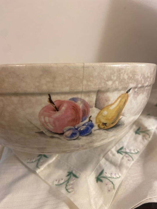 Vintage Stained Bowl