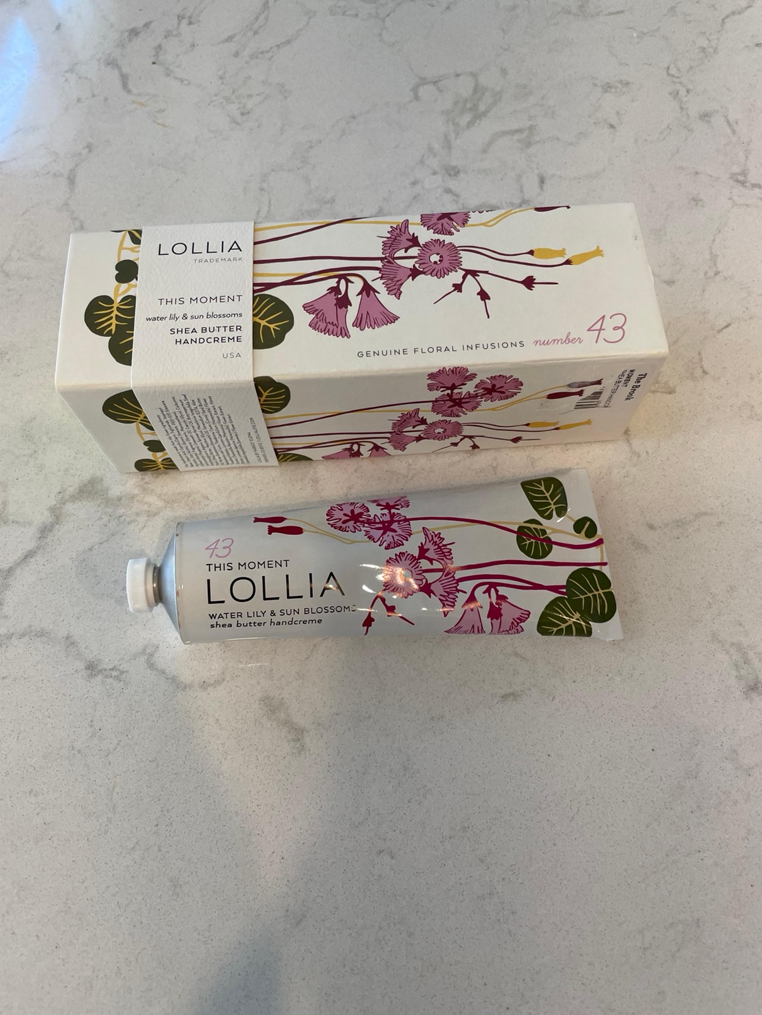New Lollia This Moment handcreme