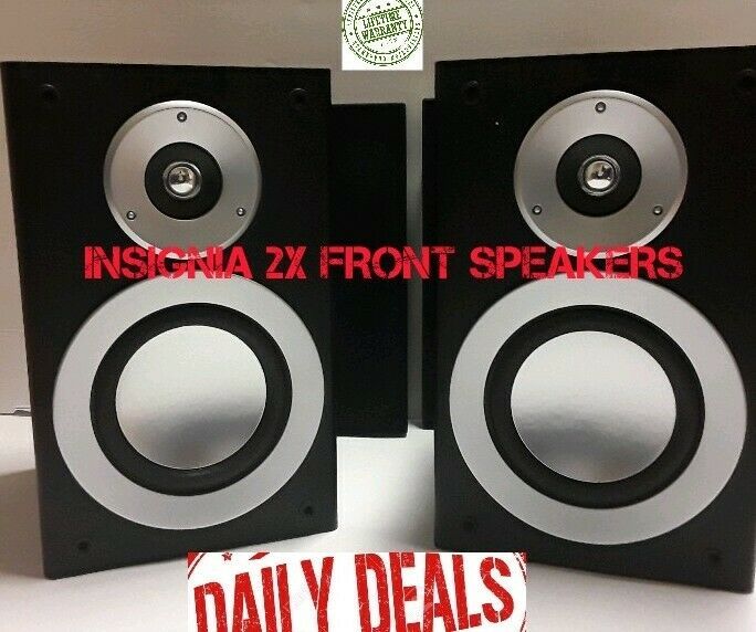 Box Open Insignia- 2-Way Speakers New