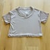 Lush Ribbed V-Neck Sweater Taupe Size Large NWT
