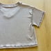 Lush Ribbed V-Neck Sweater Taupe Size Large NWT