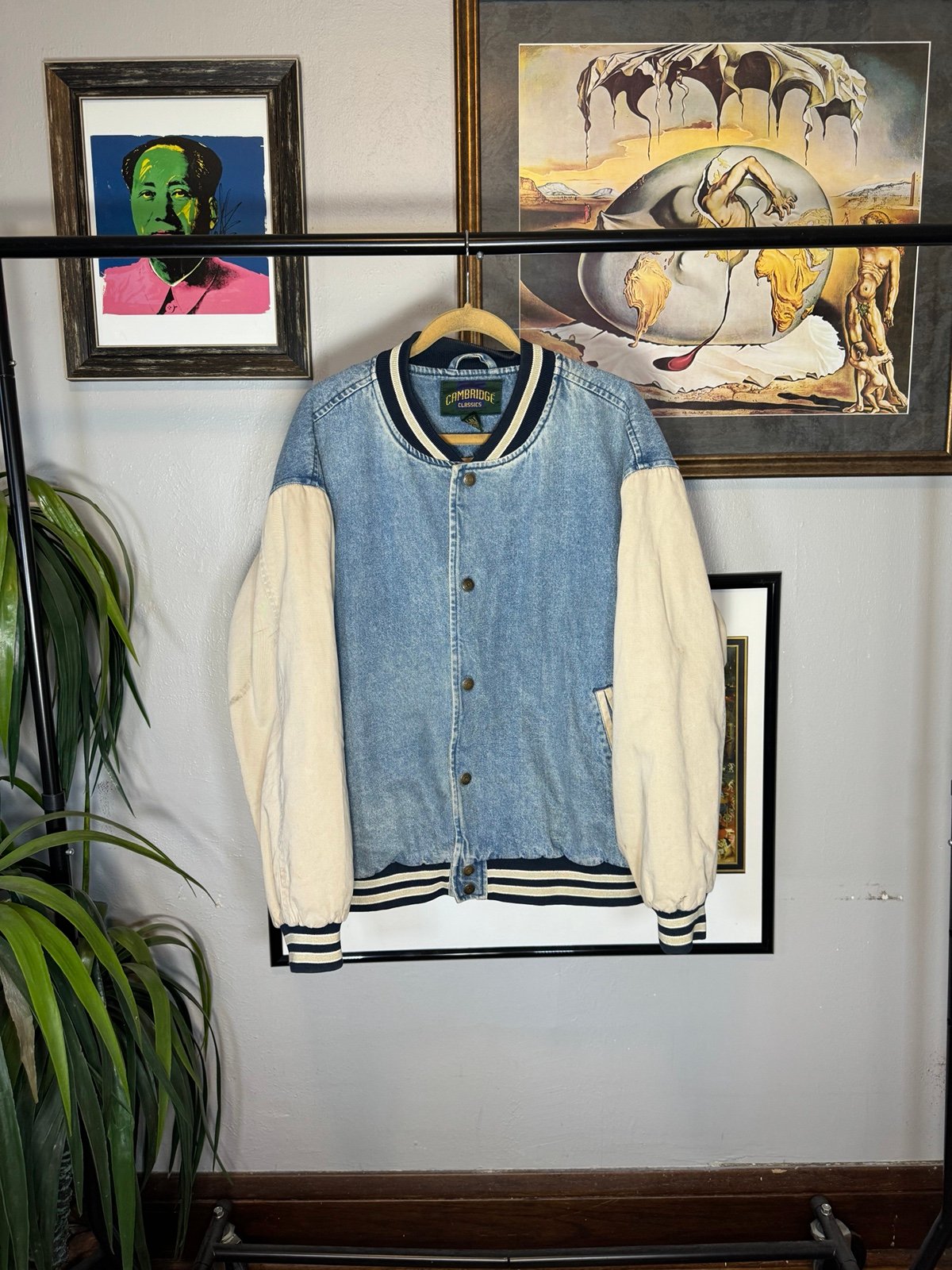 Vintage Two Tone Denim Jacket
