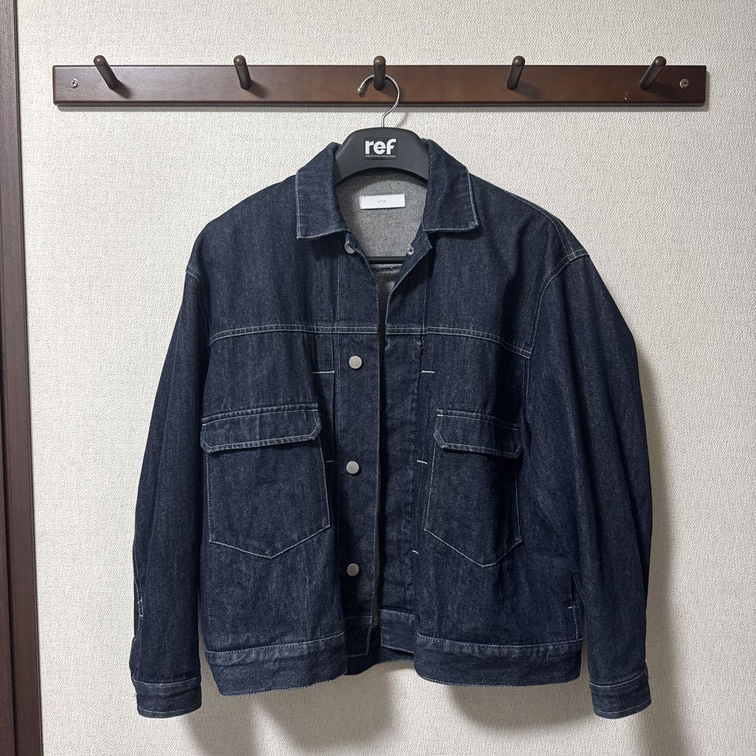 【新品】WYM LIDNM HEAVY OZ WIDE DENIM JACKET WYM】HEAVY OZ WIDE DENIM SET-UP