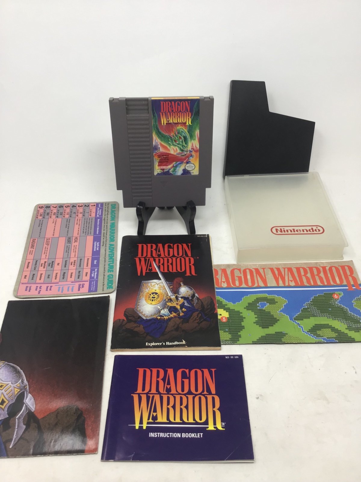 Dragon Warrior Nintendo NES + inserts and manuals