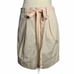 Marc Jacobs Pin Striped Pencil Skirt 4 Pink Belted Pleated Pockets Button Zip