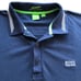 BOSS Hugo Boss Slim-Fit Moisture Manager Navy/Gray Polo Shirt Men’s Size XXL