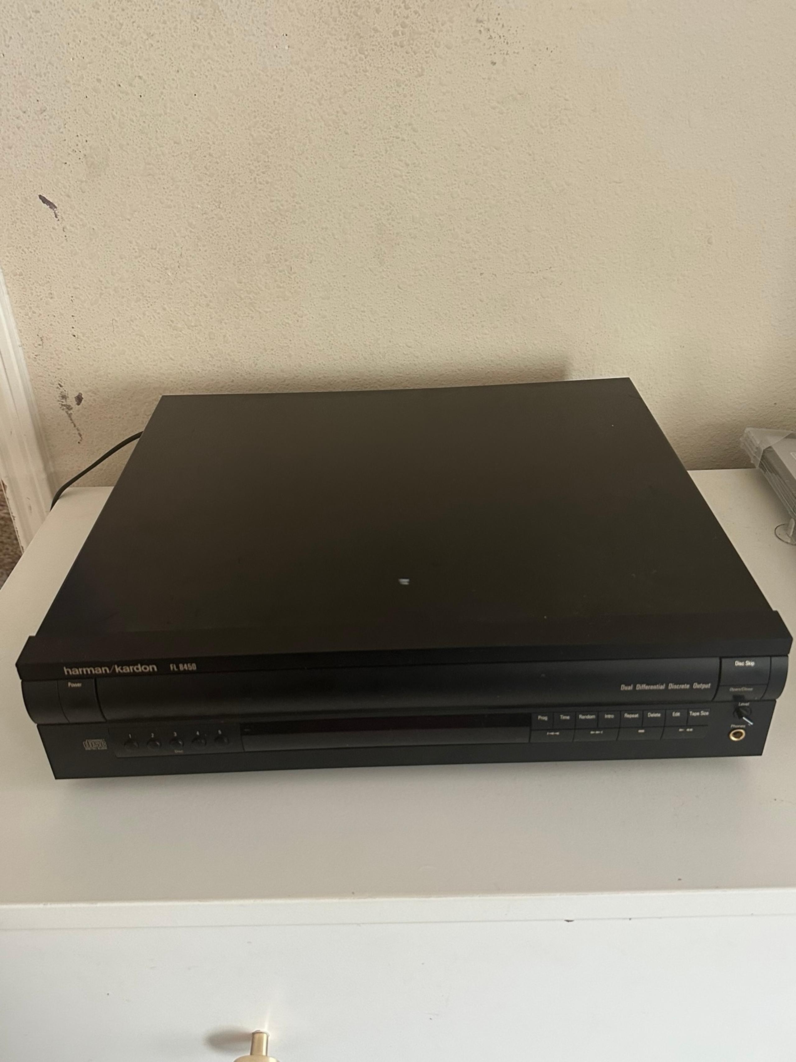 Harman Kardon FL-8450 CD Player 5 Disc Changer.