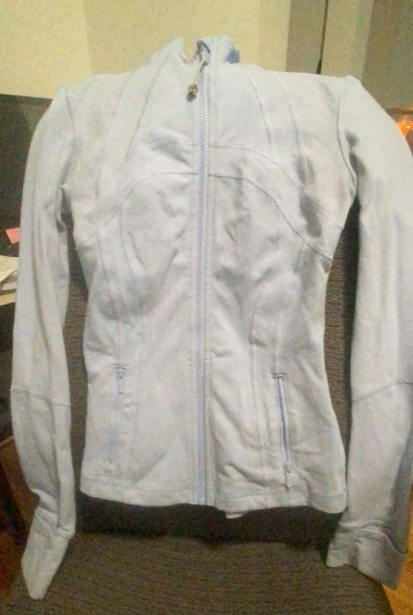 Lululemon define jacket light blue