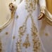 White muslim Womens Dubai Abaya dress Moroccon Kaftan farasha hijabi islamic eid