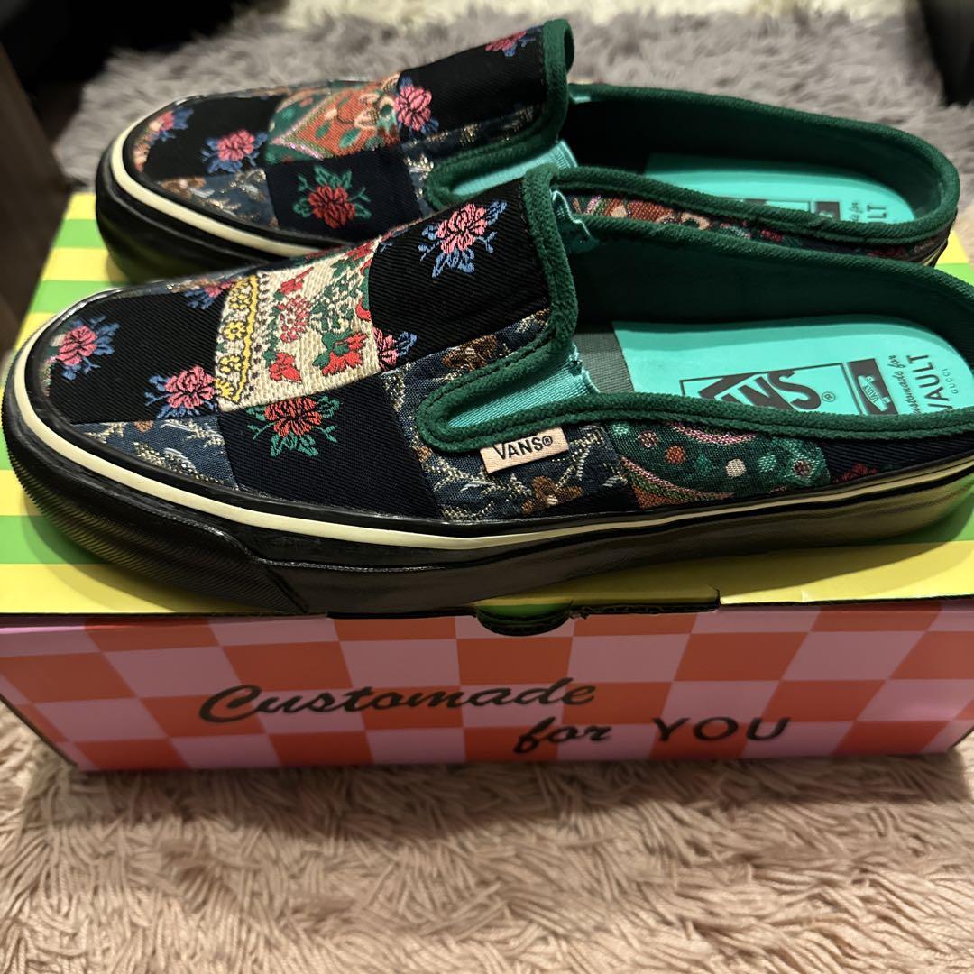 VANS Vault Custom Slip-On Floral Pattern