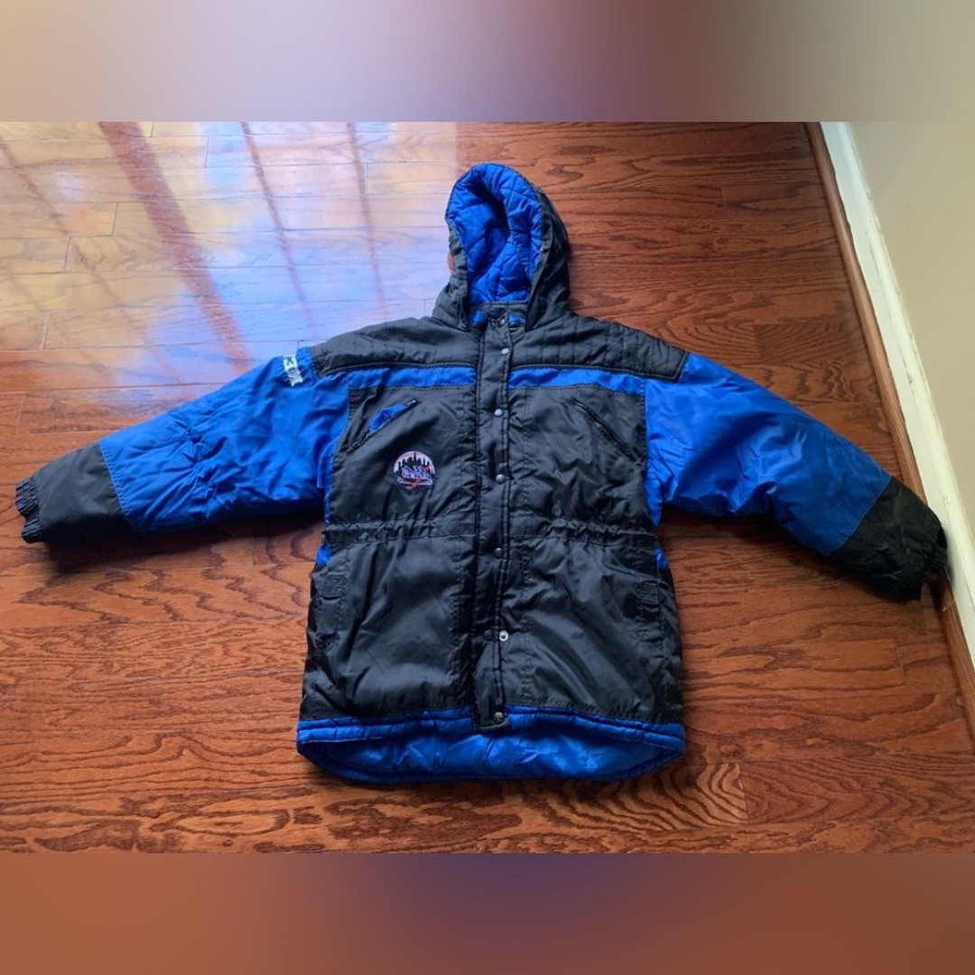 Major League Baseball Mighty Mac Sport Youth Puffer Jacket Size L 16/18