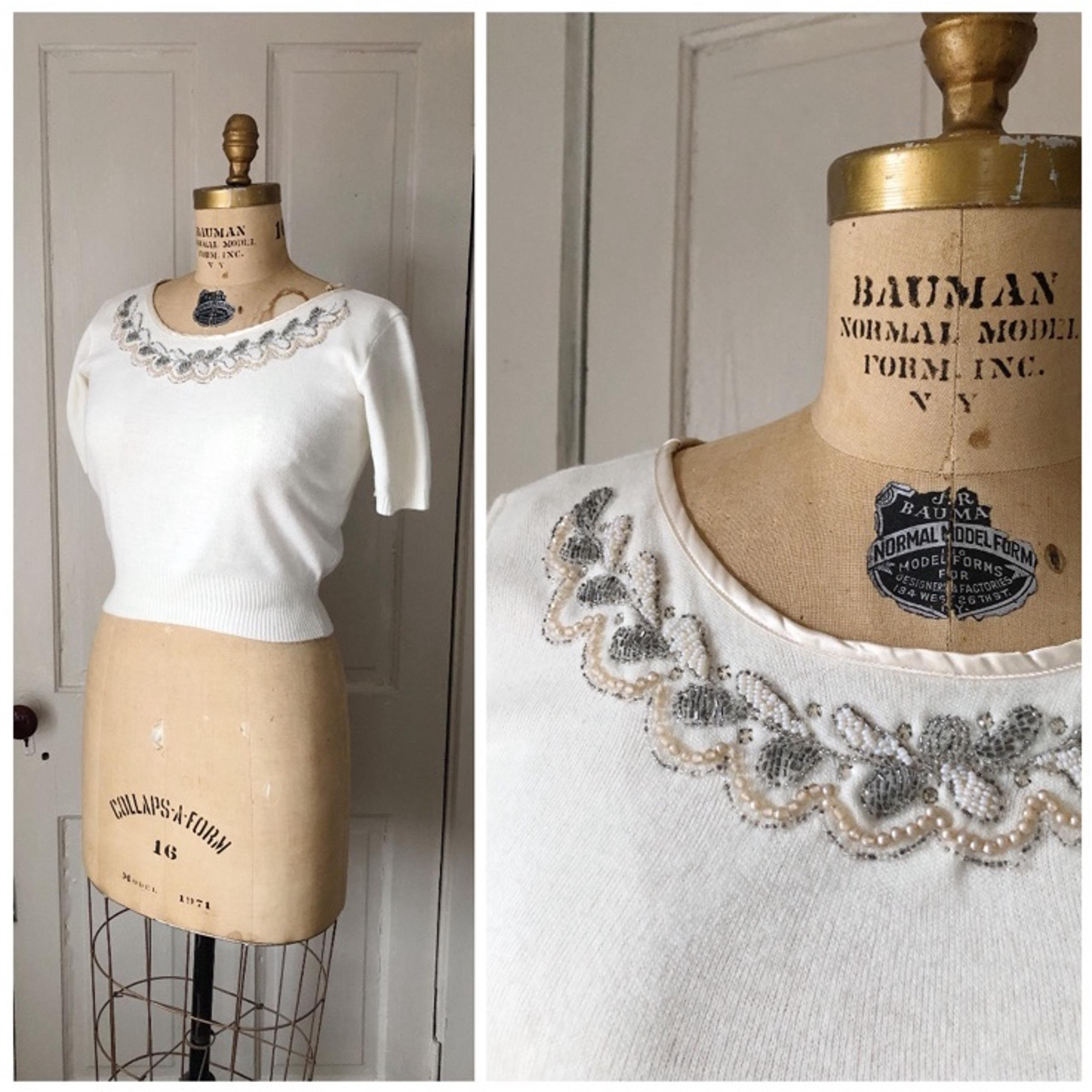 Vintage 1950s Orlon Sweater