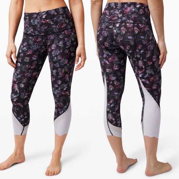 NWT Lululemon Luxe Wunder Under High Rise Sculpt Floral Yoga Pilates RARE size 6