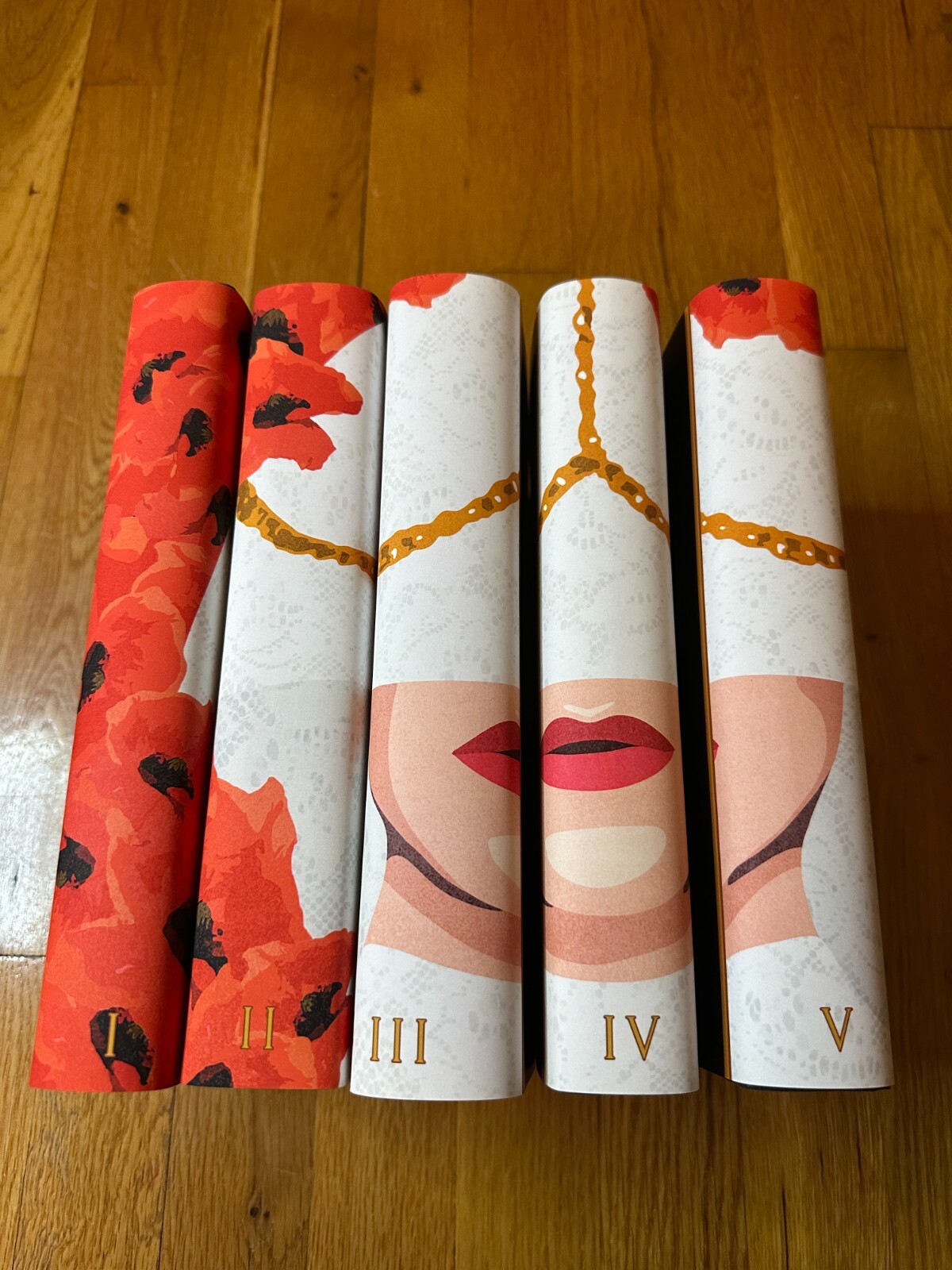 From Blood And Ash Hardcovers w/ Juniper Books Dust Jackets 1-5 - STAMP SIGNED