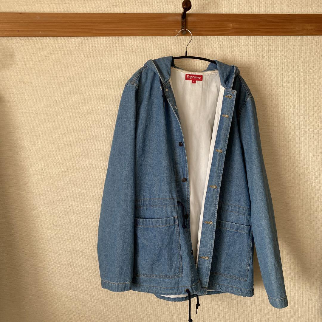 Supreme Hooded Denim Parka (SS14)