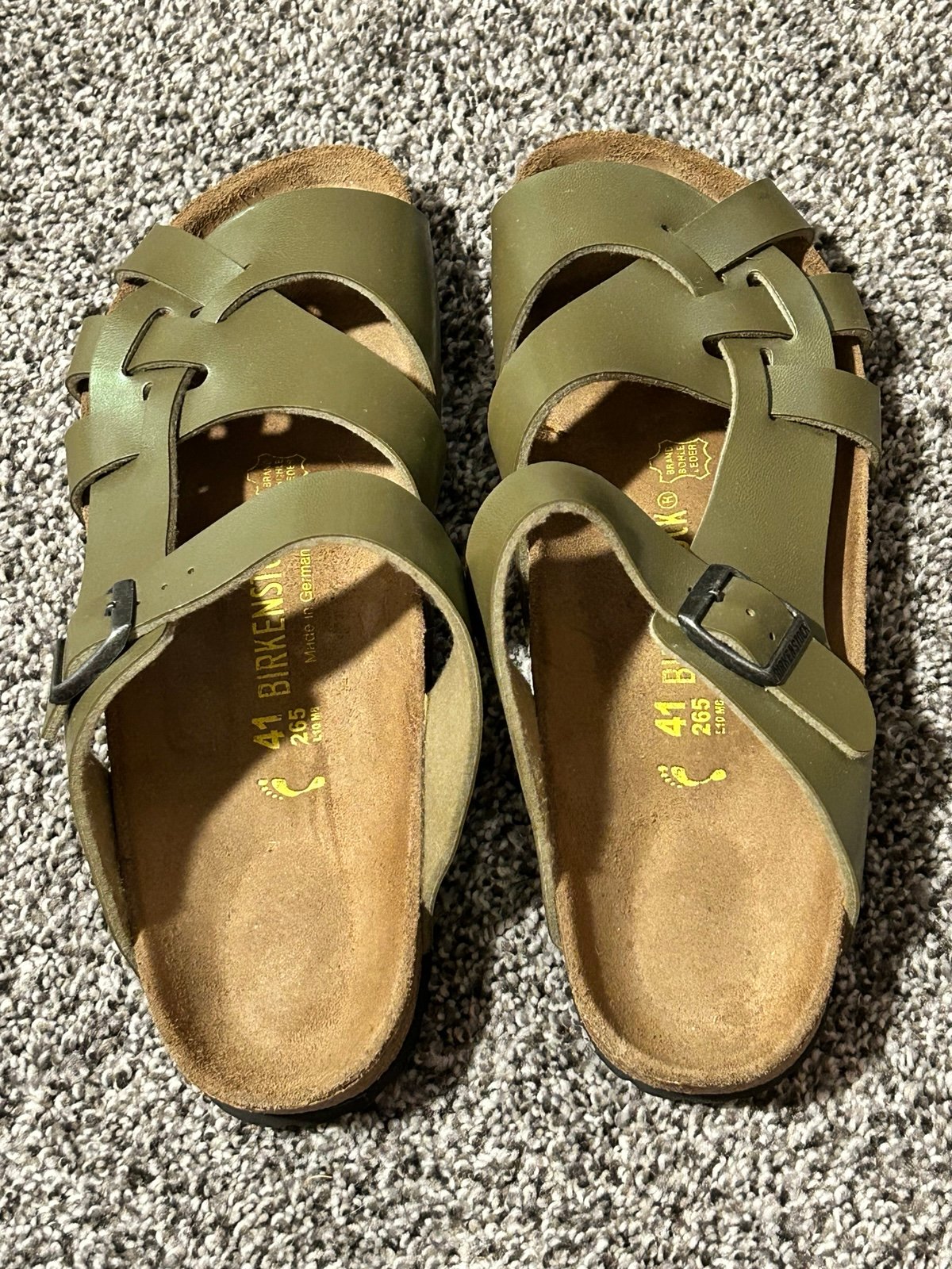 Birki’s Birkenstock sandals shoes size 10 womens ladies boho festival Summer