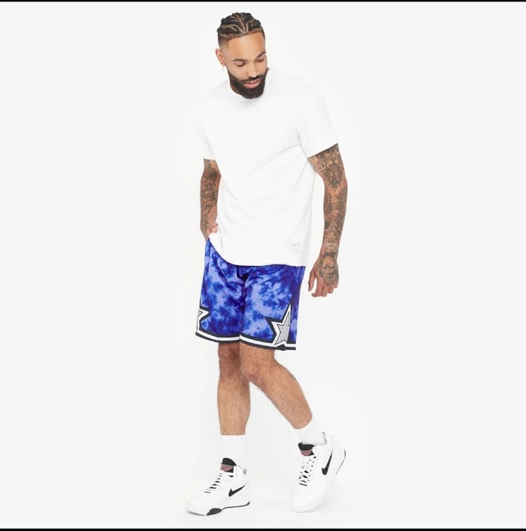 Mitchell & Ness NBA Orlando Magic Galaxy Swingman Shorts