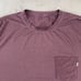 Vuori Tradewind Performance Tee Shirt Men XL Burgundy Pocket UPF30 Wicking NWOT