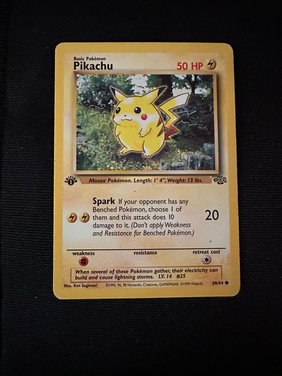 1999 Pikachu First Edition Shadowed