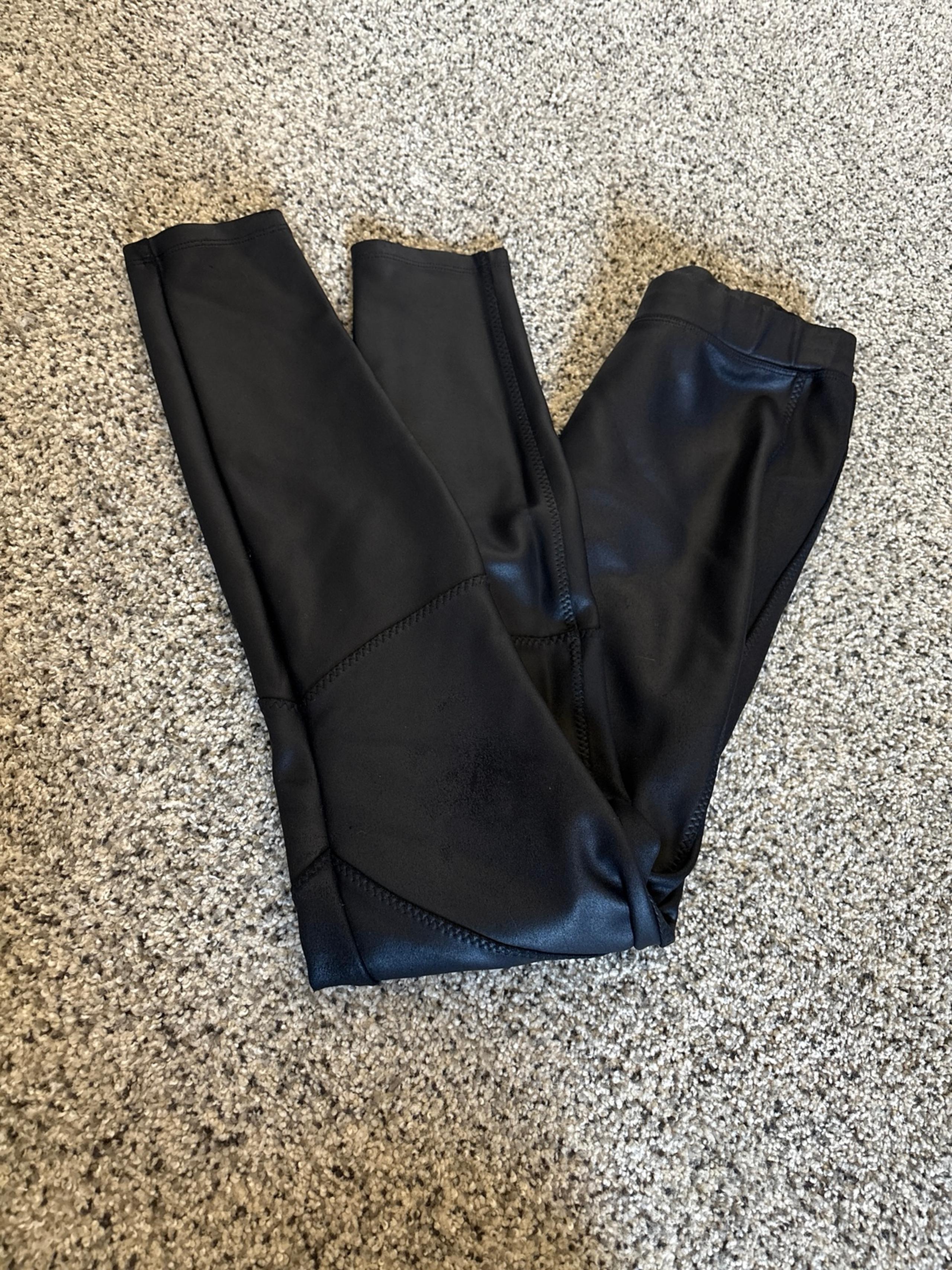 Express pleather leggings