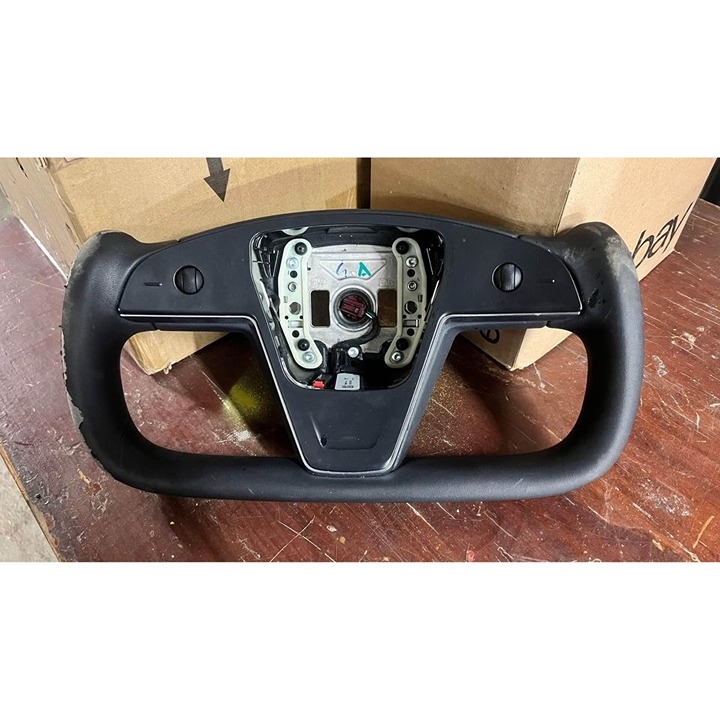 Tesla Model S/X 2021-2022 OEM Yoke Steering Wheel AS-IS (A1)