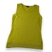 Lafayette 148 Yellow Sleeveless Sweater Womens Small Wool Cashmere Quiet Luxury