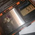 10k large marque shaped Amethyst yg ring