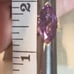 10k large marque shaped Amethyst yg ring