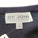 St John Collection Pencil Skirt Womens 8 Ribbed Stretchy Black Brand New w/ Tag