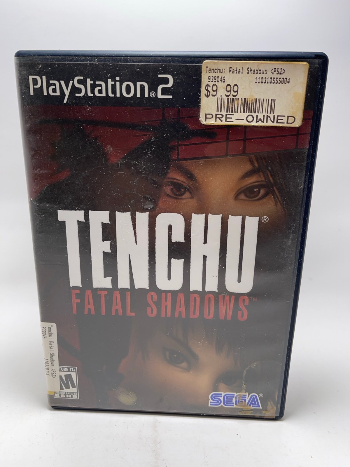 Tenchu: Fatal Shadows PlayStation 2 PS2 Complete w/ manual Tested