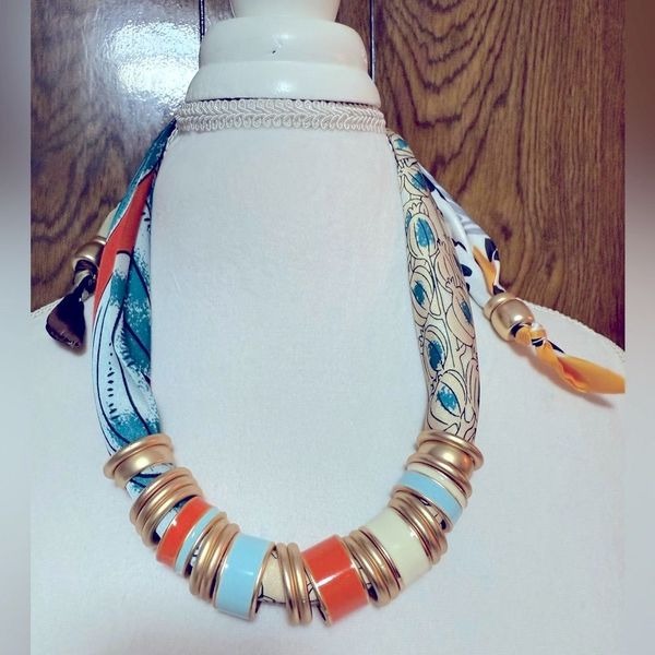 Piper K Scarf Necklace