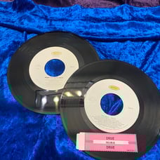 Lot of 2 Incubus 45RPM records, Wish you were here, and Drive Great 90s Music